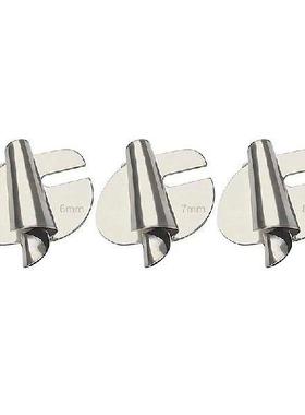 6Pcs Sewing Rolled Hemmer Foot, 3Mm-8Mm 6 Sizes Wide Rolled