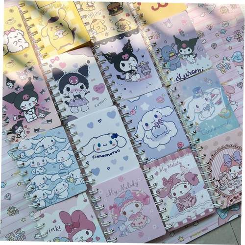Thickened Coil Book A7 mini Notepad Diary Cute Kumi Notebook