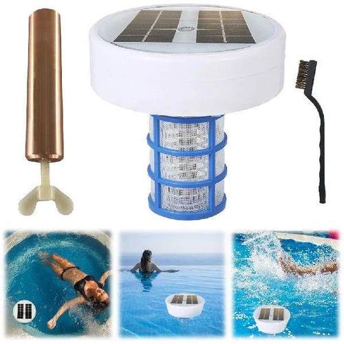 Copper Pool Ionizer Floater Keeps Pool Cleaner and Clear