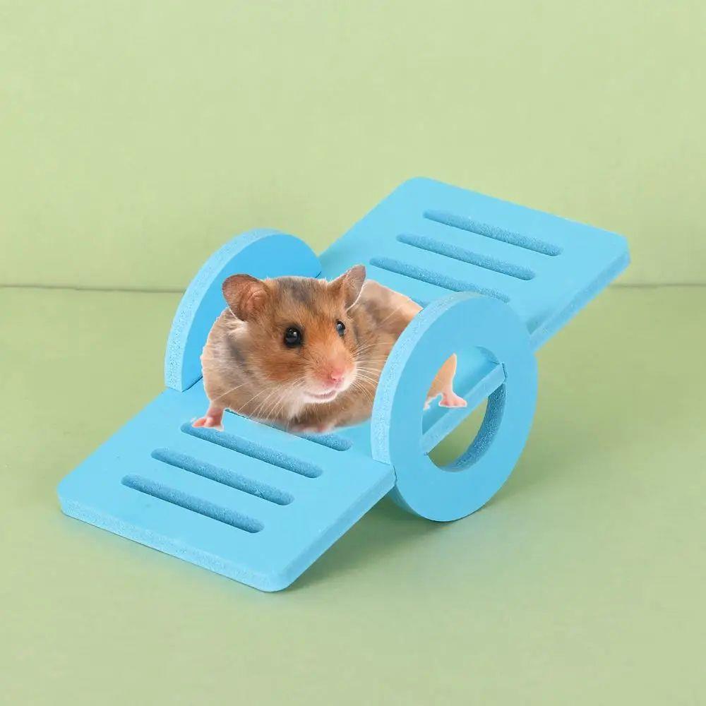 Hamster Toys Set Include Wooden Hamster House for Small Anim