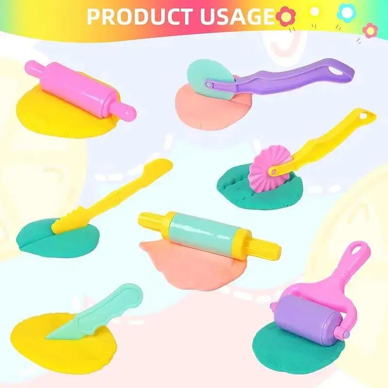 Fun Play Dough Tools Kit For Kids Children Toddlers Playdoug