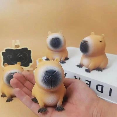 Capybara Relax Squeeze Toy TPR Novelty Cartoon Animal Anti S