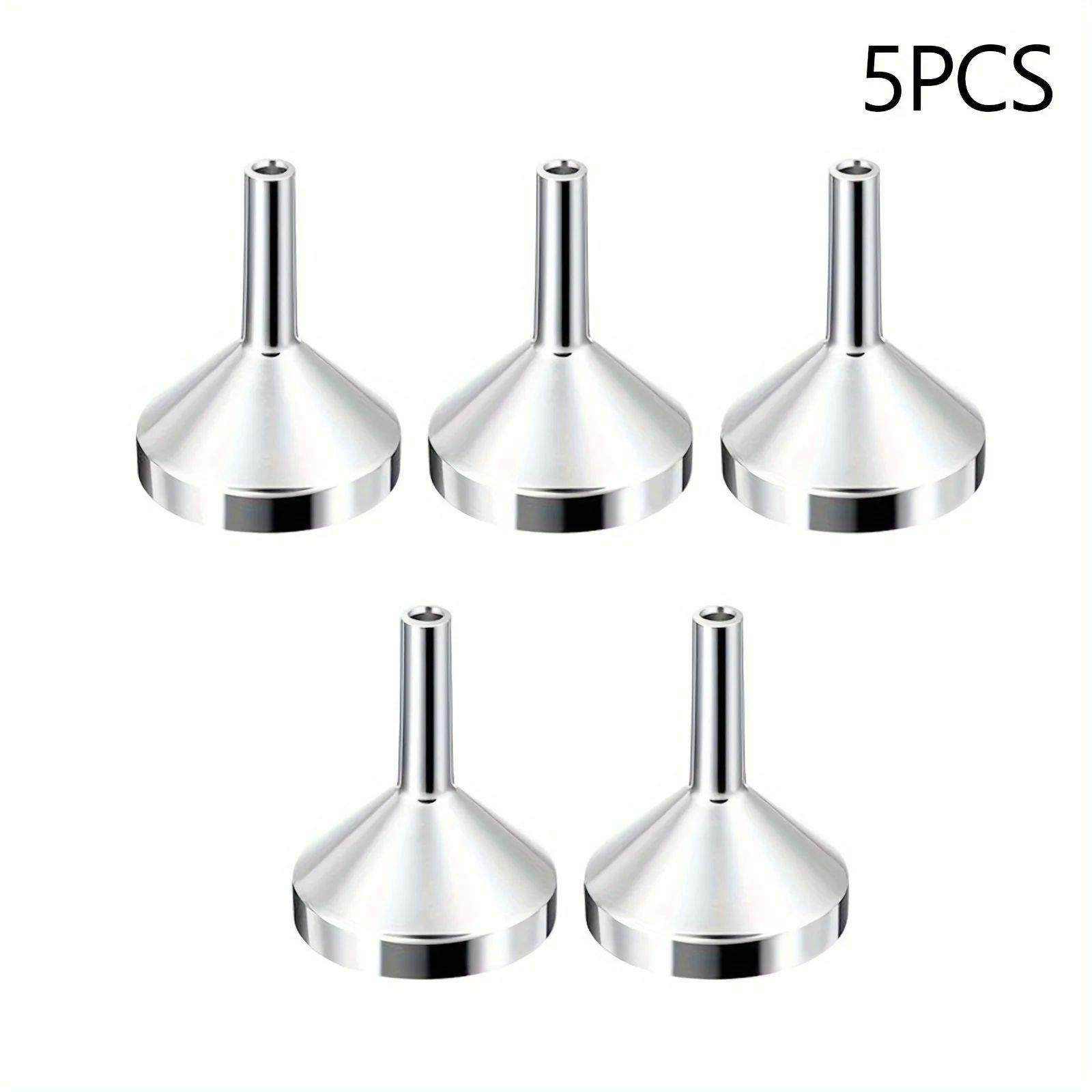 1/3/5pcs Refillable Perfume Bottle Funnel, Mini Perfume Trav