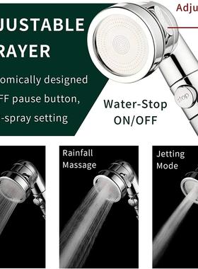 3 Mode Bidet Faucet External Shower Head Bathroom Kitchen Ba