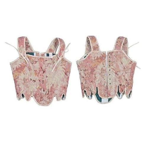 Women Corset Vintage Print SlimShaping Girdle Vest Top