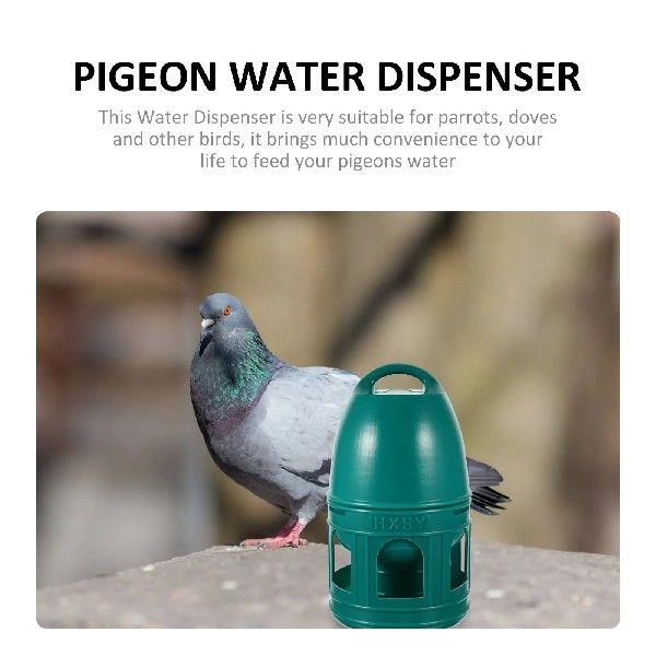 Feeder Pigeon Drinking Fountain Clear Water Bottle
