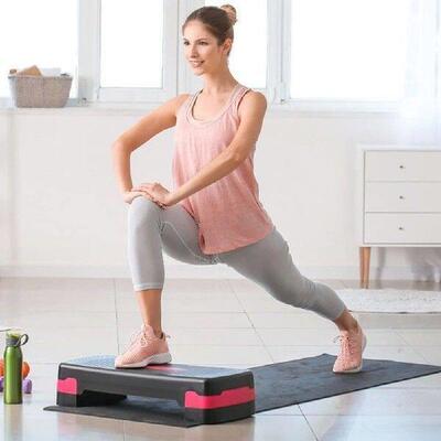 Aerobic Exercise Step Adjustable Aerobic Stepper Anti Slip