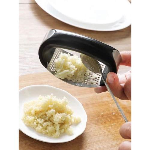 Stainless Steel Garlic Press Manual Mincer Chopping Tools