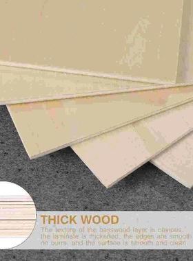 15PCS Basswood Craft Board Model Toys Building Carving