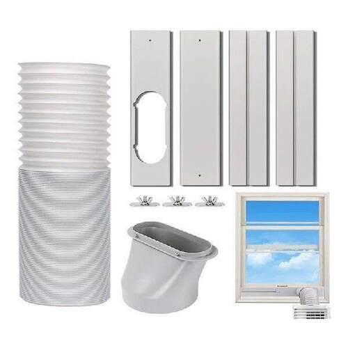Portable Air Conditioner Window Vent Kit With 5.9In Exhaust