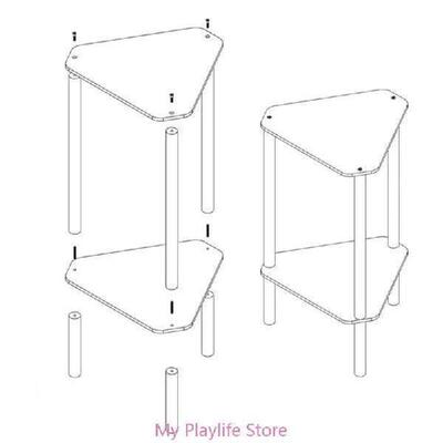 Innovative Acrylic Console Table for Hallway or Entryway