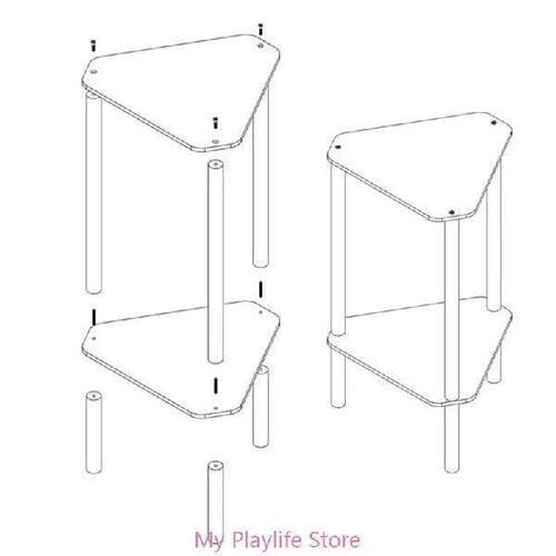 Innovative Acrylic Console Table for Hallway or Entryway