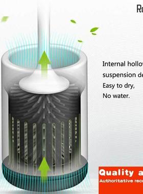 -Silicone toilet brush Wallmounted toilet brush