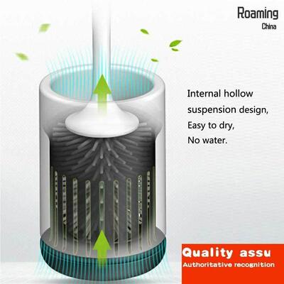 -Silicone toilet brush Wallmounted toilet brush