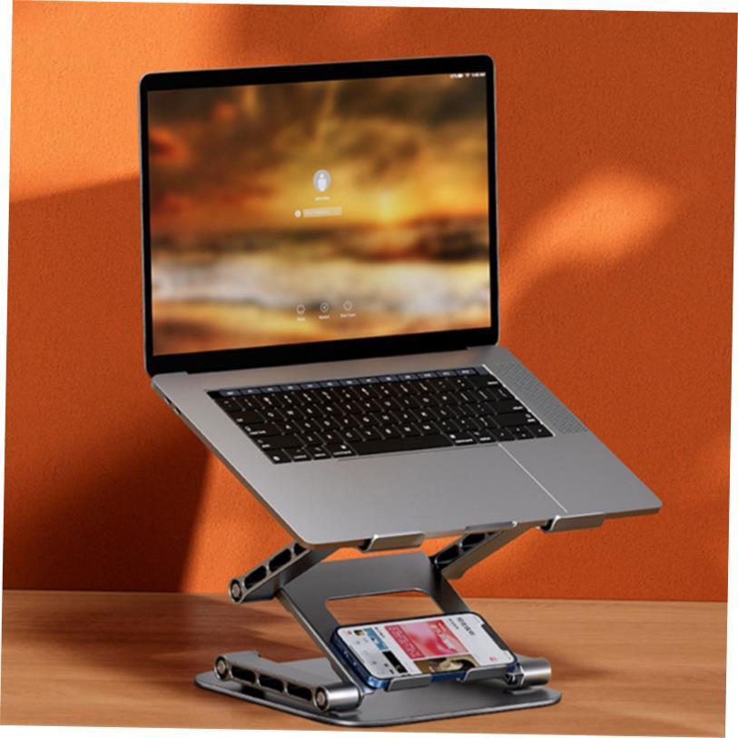 Adjustable Laptop Stand, Riser, Aluminum for Desk Foldable1