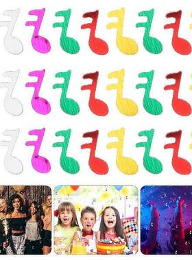 1 Pack Colorful Musical Notes confetti Table Scatters For