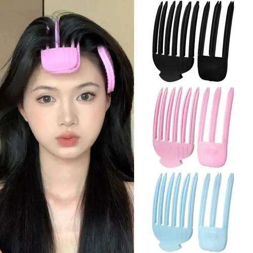 YS00149--1/2 pieces simple fluffy hair root clips without ho