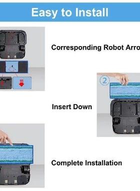 9PCS Wet Mopping Pads F For Irobot Braava Jet M6 Ultimate
