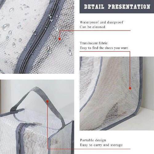 Shoe Bags For Packing Shoes, Stackable Storage, Dustproof