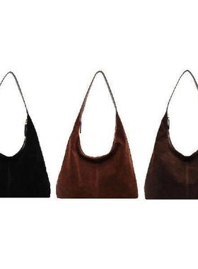 Shoulder Bag for Women with Zipper Handbag PU Leather Large