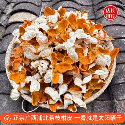 正宗广西茶枝柑新皮鲜果浦北2025陈皮原料大红皮大红柑青皮二红皮