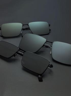 2023夏黑色偏光太阳镜男女