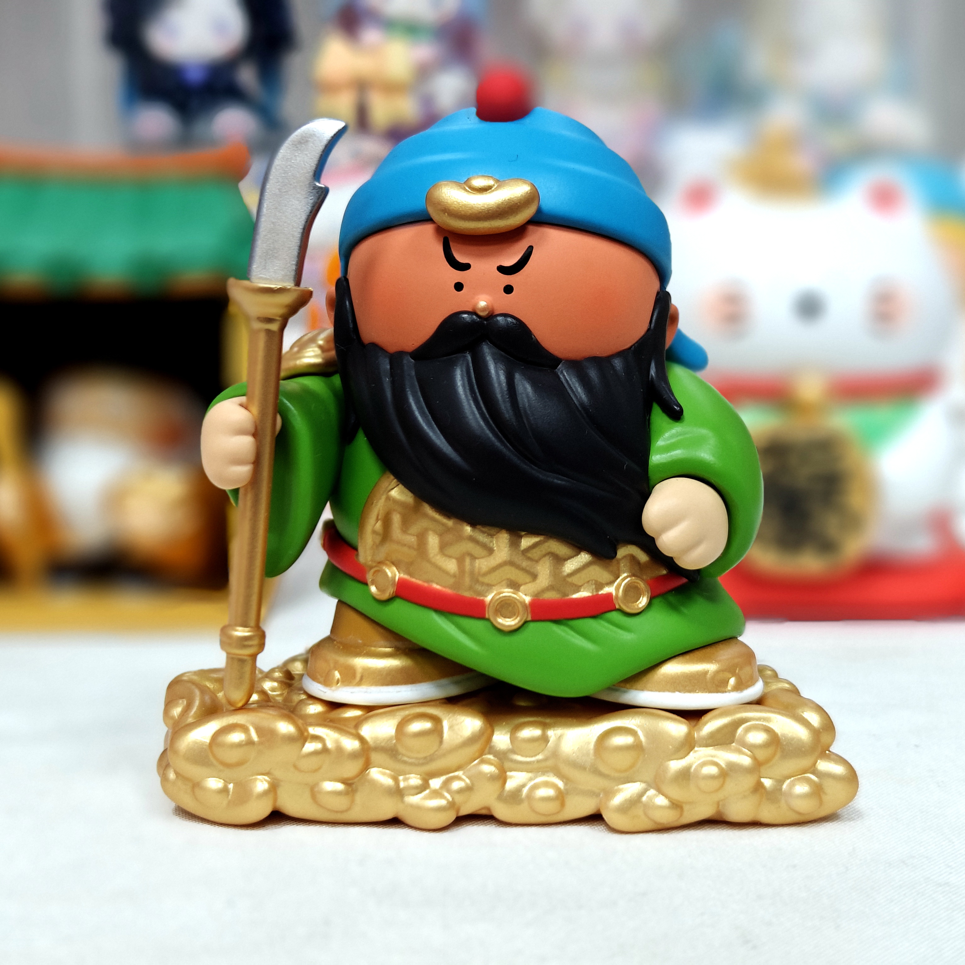 神话大盛武财神关二爷手办盲盒