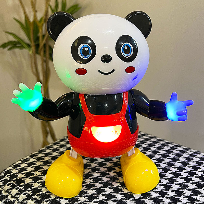 0一1岁婴儿玩具电动小熊猫宝宝6月3新生抬头训练习儿童会唱歌跳舞,玩具/童车/益智/积木/模型,电动/遥控动物/人物,淘宝优惠券,粉丝福利购,淘宝优惠卷