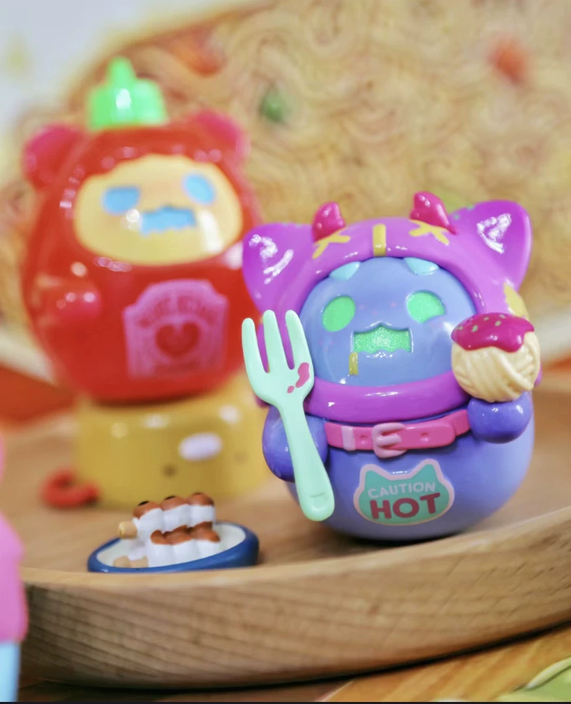Ghost Bear Night Restaurant Blind Box Figure Gift Ornaments