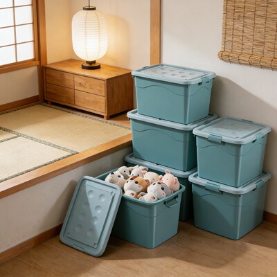 【加厚款】收纳箱大容量特大号衣服玩具整理箱家用宿舍杂物储物箱