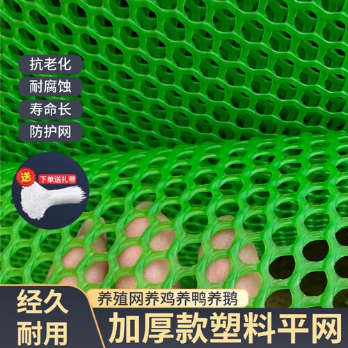 加厚塑料养殖网防护网漏粪围栏网