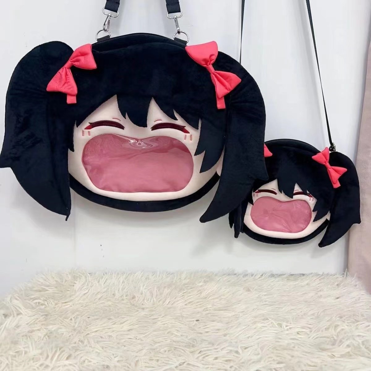 lovelive缪斯矢泽妮可大嘴痛包