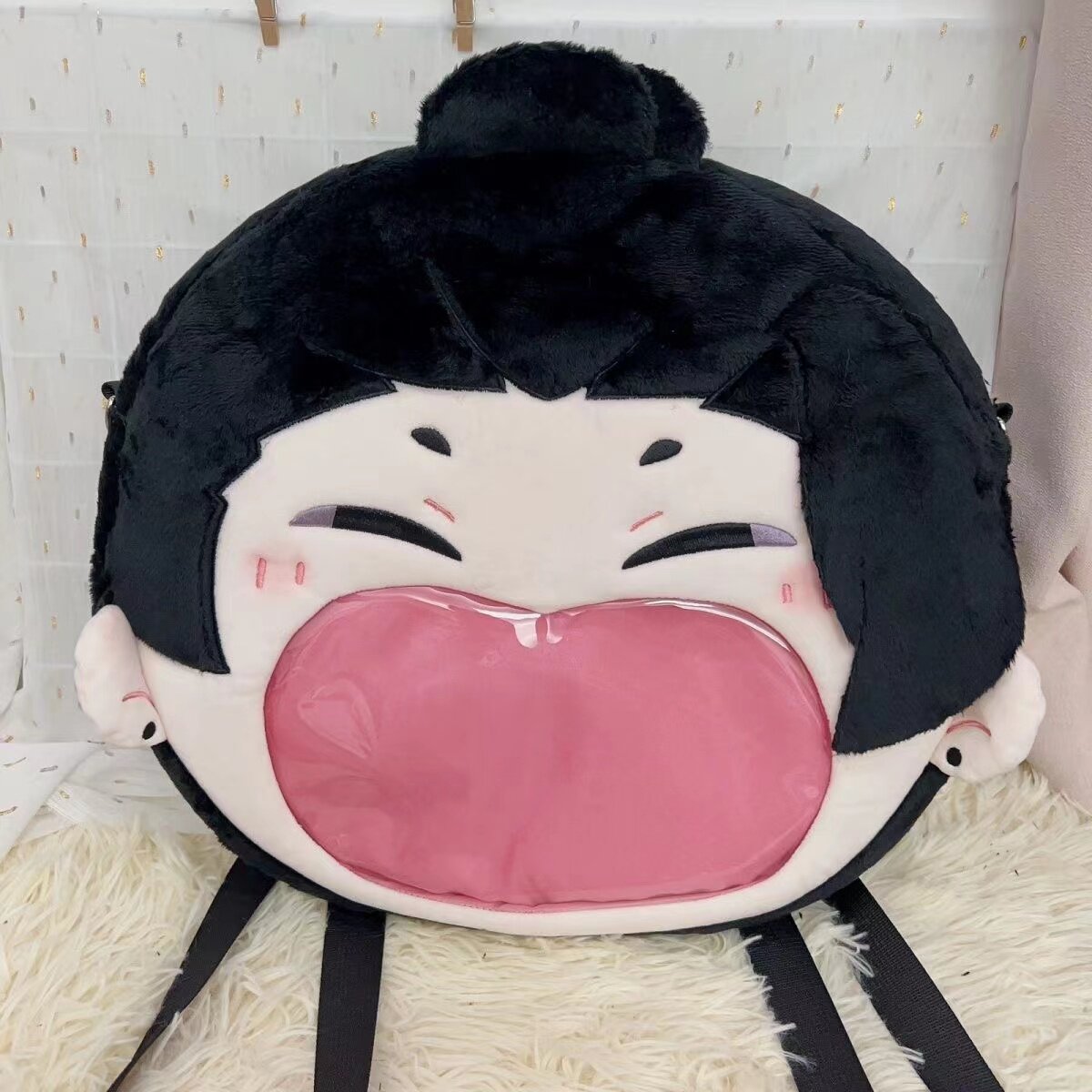 夏油杰大嘴包吧唧包双肩背包