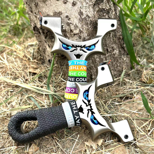 新款加厚不锈钢弹弓龙齿暗扣8020 8422 9025大威力高弹性 手感好