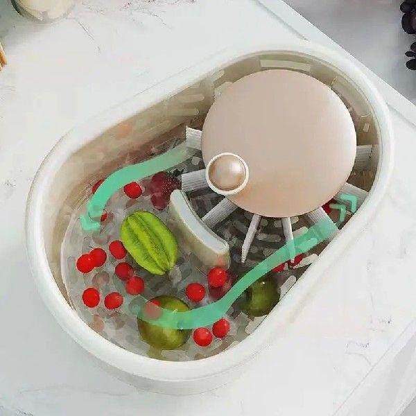 Vegetable Fruit Cleaning Spinner Labor-Saving Fruit Washers
