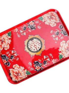 Snack Bowls Tea Tray Wedding Candy Serving Printing Chinese