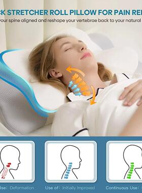 Pulatree Odorless Orthopedic Pillow For Neck And Shoulder Pa