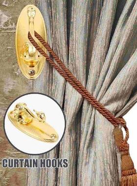 Retro Gazebo Backs Hooks Magnetic Curtain Rod Fall Decor