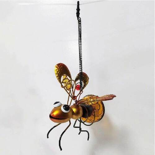 Solar Powered Outdoor Insect Lamp Metal Hanging Flying