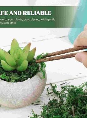 Decorative Moss Green for Plants Preserved Potted Fake