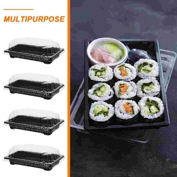 100 PCS Snack Packing Boxes Take Out Carry Containers