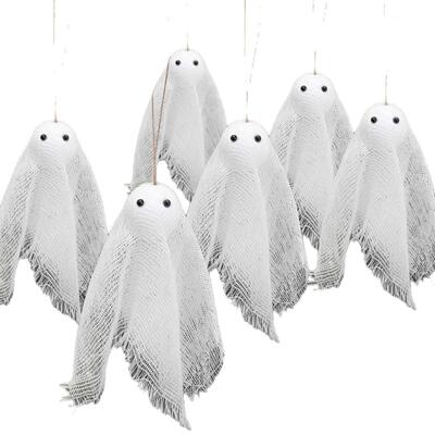 Halloween White Ghost Ghost Mesh Hanging Decoration Hallowee