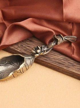 Teaspoon Metal Vintage Bean Scooper Loose Leaf Tea Scoops