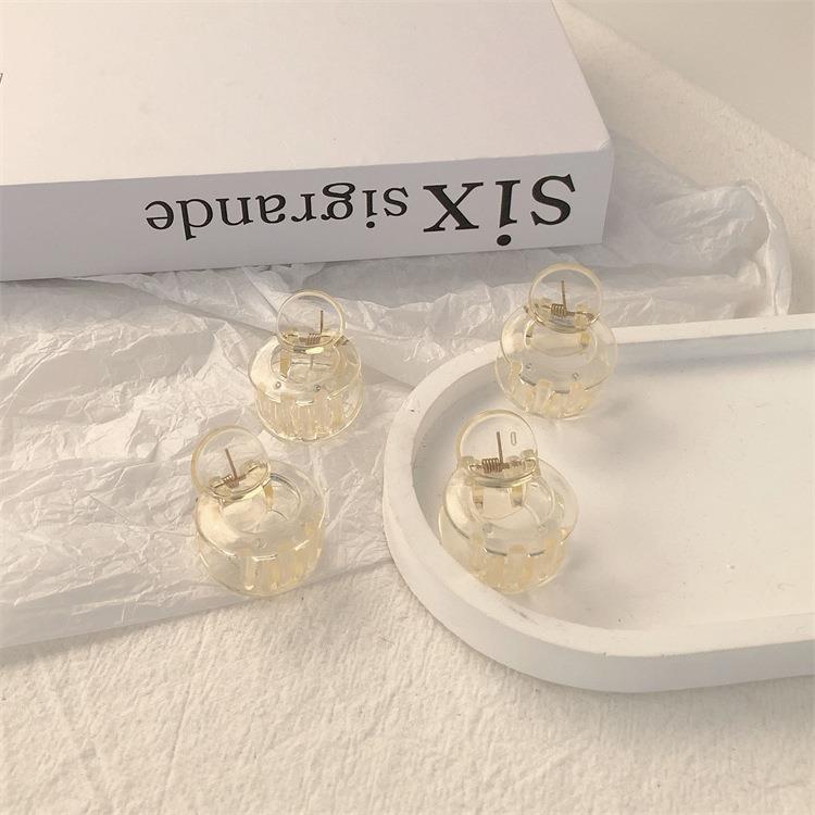 Fashion Hair Accessories Simple Acrylic Transparent Hollow H