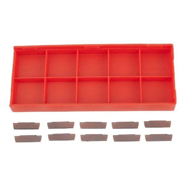 10 Pcs MGMN200-G LDA Blade Inserts 16*4*2mm For Grooving