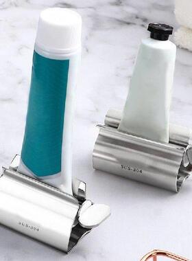 Stainless Steel Rolling Tube Toothpaste Squeezer Dispenser