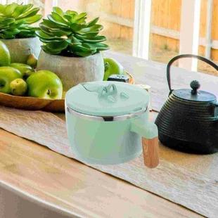 Bowl Soup Bowls Handle Lids Noodle with Breakfast Instant