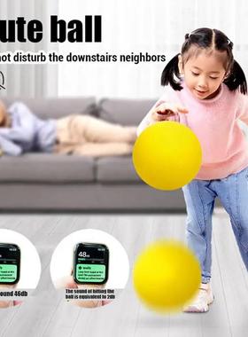 Squeezable Mute Bouncing Basketball Indoor Silent Ball Toys