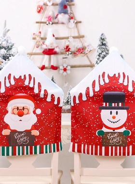 Noel Santa Claus Christmas Non-woven Dinner Table Red Hat Ch