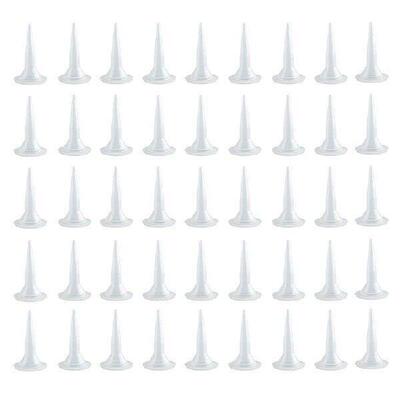 100 PCS Plastic Structure Caulking Nozzles Extender Caulk
